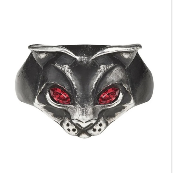 Bastet Goddess Ring by Alchemy England - Picture 2 of 12